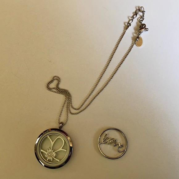 Sale Origami Owl Locket Chain Plates Nwot